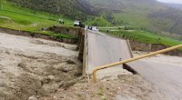 Siyəzən-Məşrif avtomobil yolunda körpü uçdu - VİDEO