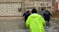 Bakıda yağışın fəsadları belə aradan qaldırılır - FOTO