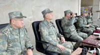 Müdafiə Nazirliyinin rəhbərliyi təlimlərdə - FOTO