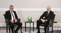 İlham Əliyev və Şimali Kipr Prezidenti arasında GÖRÜŞ - FOTO/VİDEO