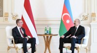 İlham Əliyevin Latviya Prezidenti ilə təkbətək görüşü keçirildi &ndash; FOTO/VİDEO
