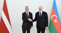 Latviya Prezidenti İlham Əliyevə təşəkkür etdi - FOTO