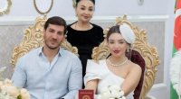 Xalq artistinin qızının nikah FOTOLARI