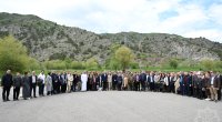 Xarici diplomatlar Laçında - FOTO/VİDEO