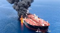 ABŞ Oman körfəzində İran tankerini darmadağın etdi