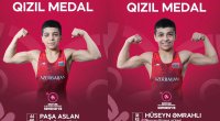 İki güləşçimiz Avropa çempionu OLDU