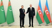 Qurbanqulu Berdiməhəmmədov İlham Əliyevi TƏBRİK ETDİ