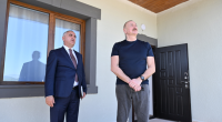 İlham Əliyev Xocalı rayonunun Daşbulaq kəndinə getdi - FOTO