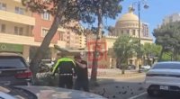 Bakının mərkəzində ağır qəza: BMW yol kənarındakı ağaca çırpıldı - VİDEO