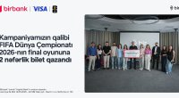 FIFA 2026 finalını yerində izləmək fürsəti sahibinə təqdim edildi – Birbank və Visa-nın kampaniyası yekunlaşdı