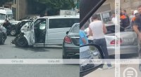 Bakıda 10 avtomobil toqquşdu - FOTO - VİDEO