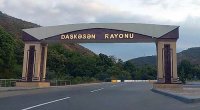 Daşkəsəndə seldən sonra yol çökdü - VİDEO