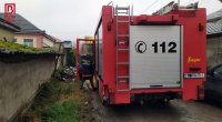 Qəbələdə ev YANDI &ndash; Xəsarət alan var - FOTO