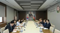 Ceyhun Bayramov Koreya nümayəndə heyətini qəbul etdi &ndash; Nələr müzakirə edildi? - FOTO