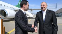 İlham Əliyev Türkmənistan Prezidentini Füzulidə belə qarşıladı &ndash; FOTO - VİDEO