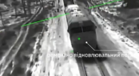 Krımda dəmir yolu körpüsü belə partladıldı &ndash; ANBAAN VİDEO