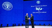 Birinci Türkoloji Qurultayın 100 illik yubileyi münasibətilə xatirə döş nişanları təqdim olundu - FOTO
