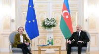 Prezident İlham Əliyev Ursula Fon der Lyayen ilə təkbətək görüşdü - FOTO/VİDEO