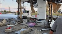 Rusiya SOCAR-ın Nikolayev vilayətindəki yanacaqdoldurma məntəqəsinə dron zərbəsi endirdi - FOTO
