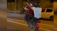 Bakıda motoxuliqanlıq edib görüntülərini paylaşan şəxs həbs olundu - VİDEO