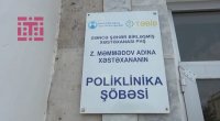 Gəncədə həkimlə mübahisə edən şəxs poliklinikanı yandırmağa çalışdı - VİDEO