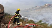 Şağanda quru otluq sahə YANIR