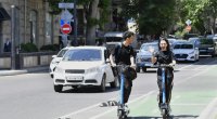Bakıda velosiped və skuter sürənlərin NƏZƏRİNƏ &ndash; FOTO