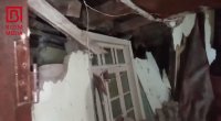 İsmayıllıda TORPAQ SÜRÜŞMƏSİ &ndash; Üç ailənin yaşadığı ev yararsız hala düşdü &ndash; VİDEO