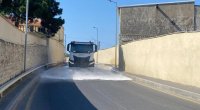 Bakıda küçələr YUYULDU - FOTO