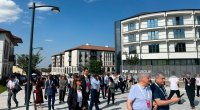IV Şuşa Qlobal Media Forumunun iştirakçıları Xankəndidəki Zəfər parkında -FOTO