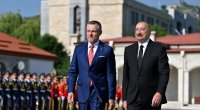 İlham Əliyev Slovakiya Prezidentini Şuşada QARŞILADI - FOTO