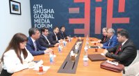 Hikmət Hacıyev Şuşada D-8 İqtisadi Əməkdaşlıq Təşkilatının nümayəndə heyəti ilə GÖRÜŞDÜ &ndash; FOTO
