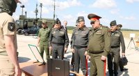 Belarusun xüsusi əməliyyat qüvvələrinin texnikaları Kərim Vəliyevə nümayiş etdirildi - FOTO