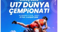Bakıda keçiriləcək güləş üzrə U-17 dünya çempionatının bilet satışı BAŞLADI