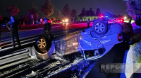 Babək rayonunda &ldquo;Hyundai&rdquo;lar toqquşdu: Xəsarət alanlar var - FOTO