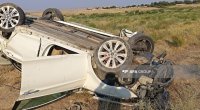Minik avtomobili aşdı, 1 ölü, 5 yaralı var - FOTO