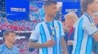 Argentina millisinin futbolçusu Trampın əlini sıxmadı &ndash; VİDEO