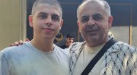Oğlunu hərbi xidmətə yola saldı &ndash;Foto