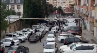 Xırdalan vağzalının ətrafında xaotik vəziyyət - VİDEO