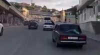 Toy karvanında xuliqanlıq edən sürücülər saxlanıldı &ndash; VİDEO