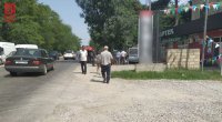 Xaçmazda aptekin qarşısında meyit TAPILIB &ndash; ÖZƏL/FOTO