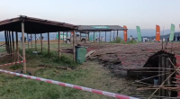 Göygöldə Milli Yaylaq Festivalında səhnə uçub, xəsarət alanlar var - VİDEO