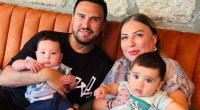Nadir Qafarzadə xanımı və nəvələri ilə - FOTO