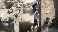 Qəbələdə tarixi sarayın qalıqları tapıldı &ndash; FOTO