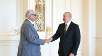 İlham Əliyev Dünya Güləş Birliyinin prezidentini qəbul etdi &ndash; FOTO