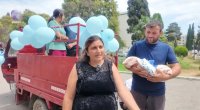 6-cı övladları motosikletlə xəstəxanaya çatdıqdan sonra dünyaya gəldi - VİDEO