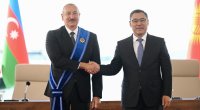 Azərbaycan və Qırğızıstan prezidentləri təltif olundu - FOTO/VİDEO