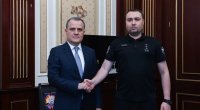 Ceyhun Bayramov Kiyevdə Kirill Budanov ilə görüşdü - FOTO