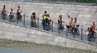 Berlində 700 nəfər &ldquo;Çılpaq velosiped yürüşü&rdquo;ndə iştirak edib - FOTO