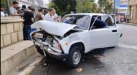Göyçayda zəncirvari qəza &ndash; yaralılar var - FOTO